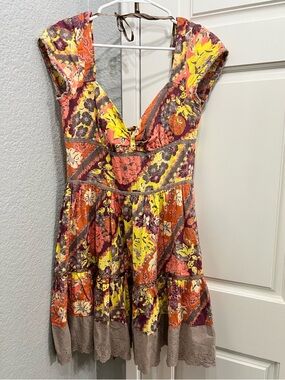 Free People boho hippy dress